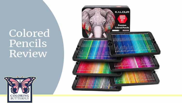Kalour Colored Pencils Review for Adult Coloring [Detailed